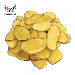 Khoai lang vàng lát sấy giòn xuất khẩu